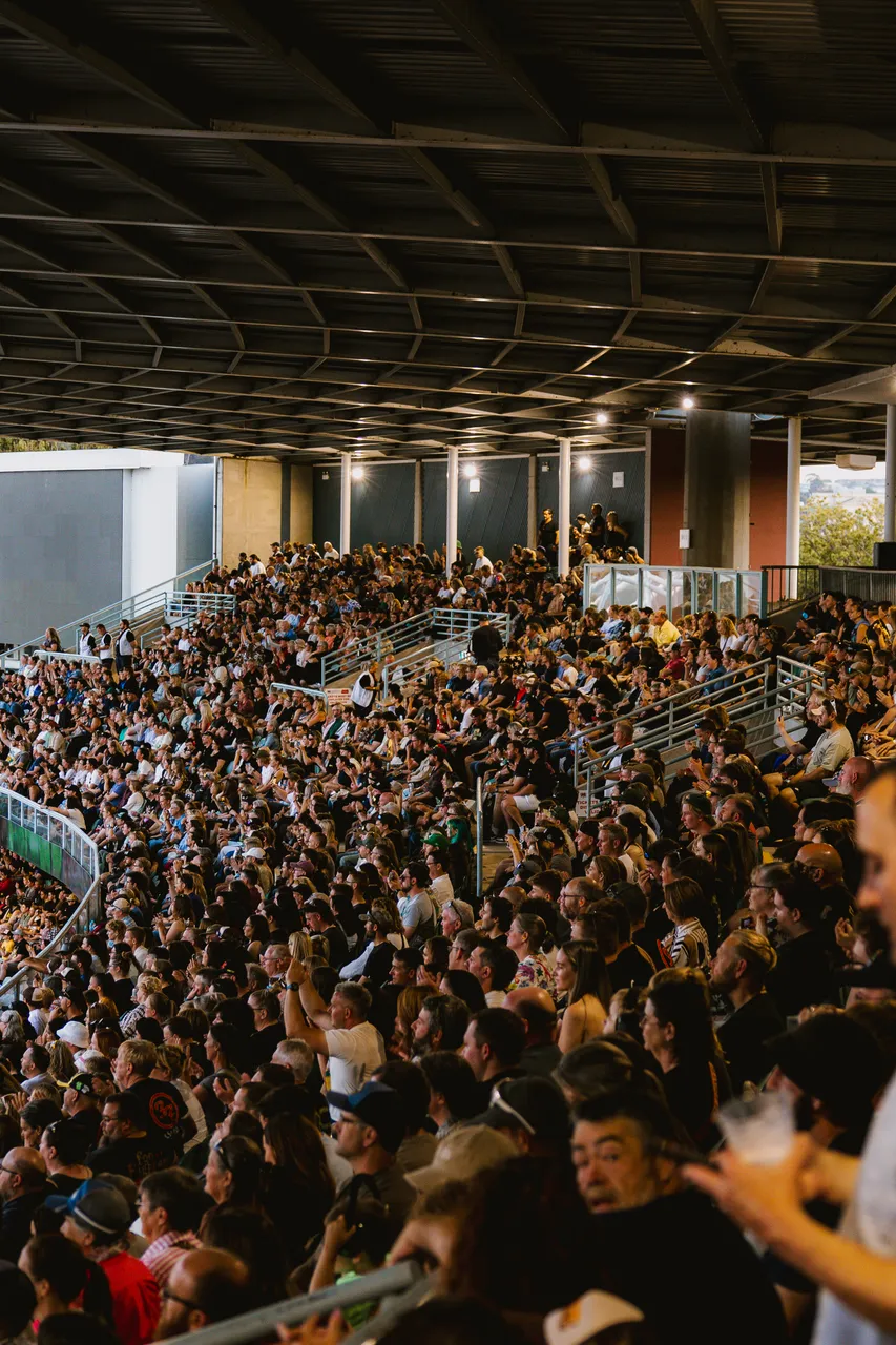 Crowd Inside UTAS Stadium