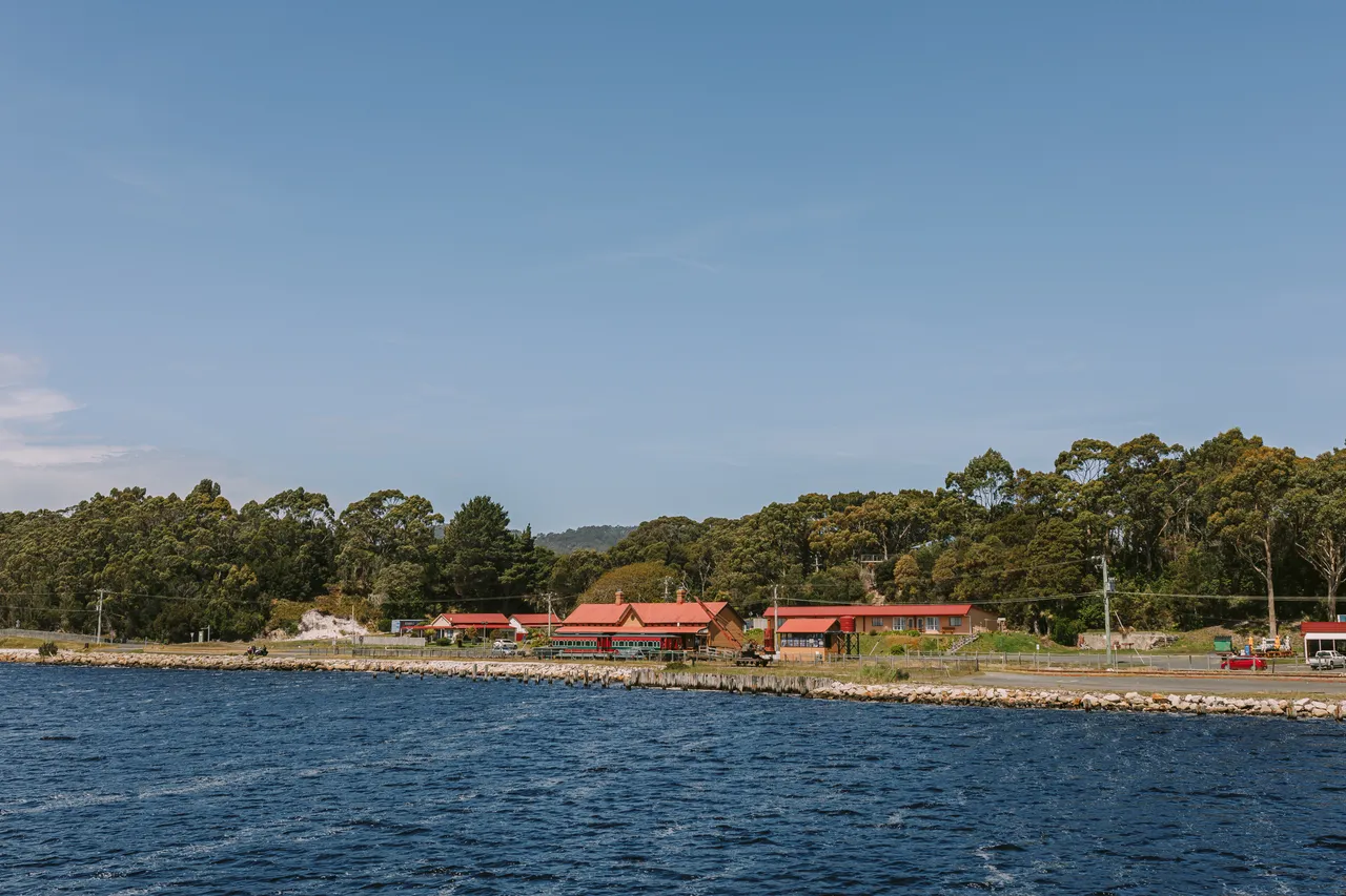 Boat View of Regatta Point Station