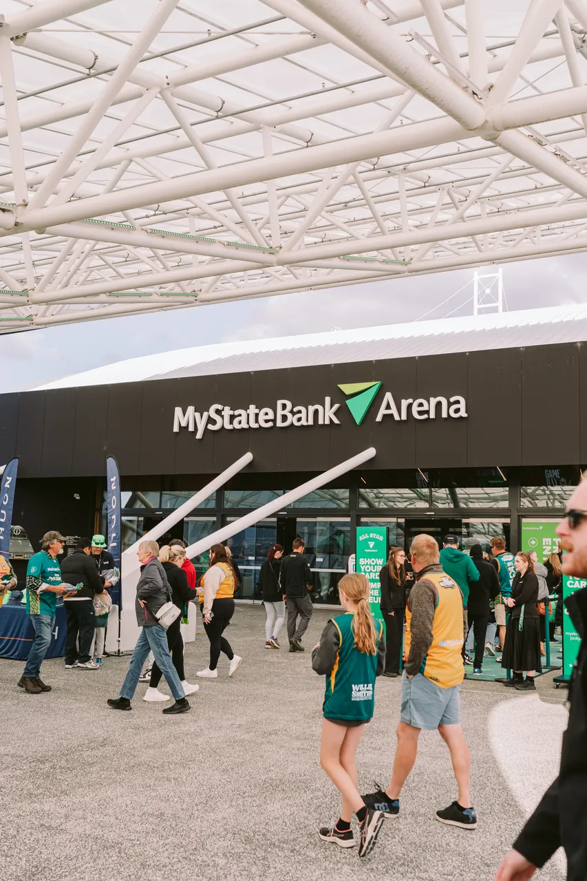 MyState Bank Arena Entrance