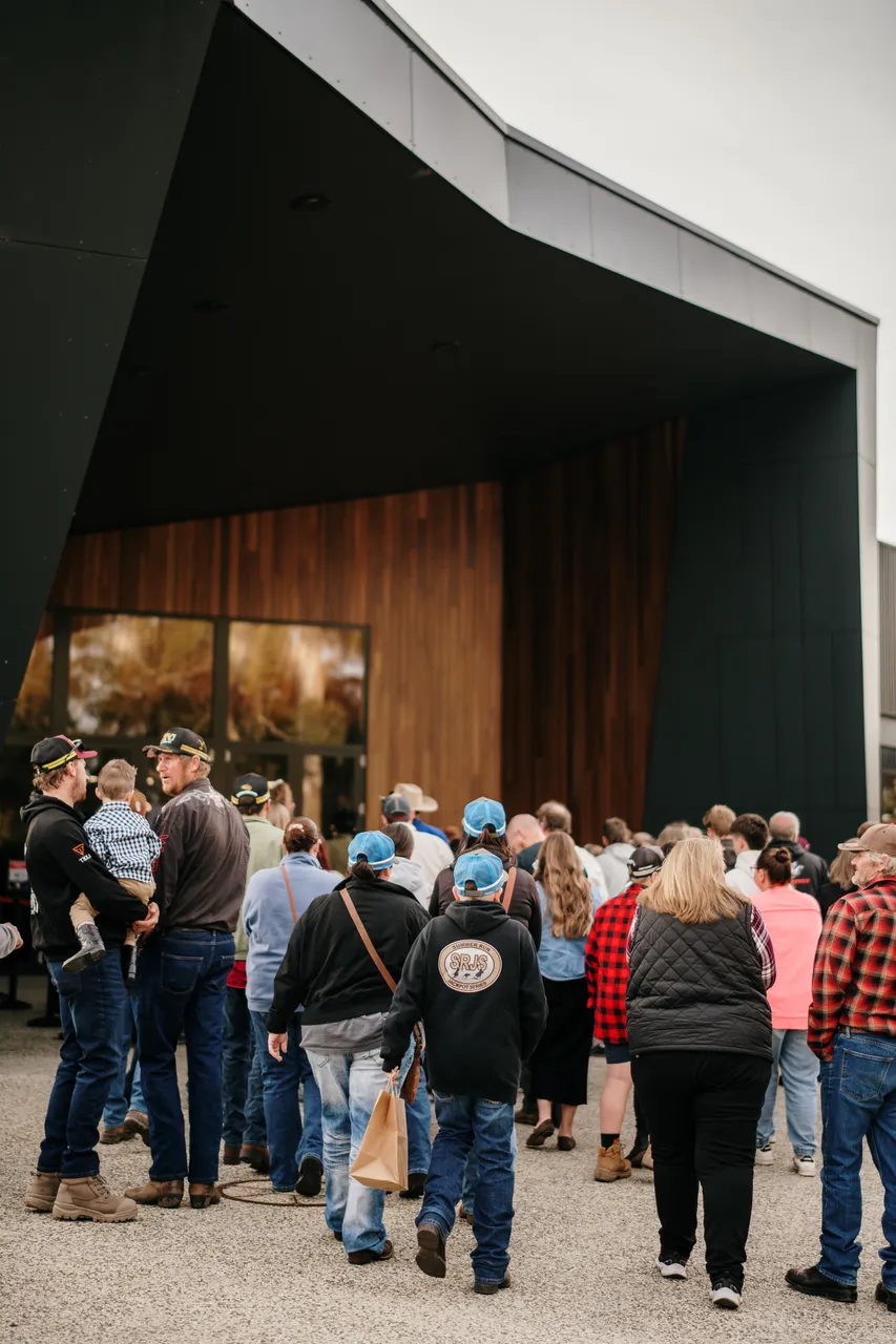 Crowd Outside the Silverdome