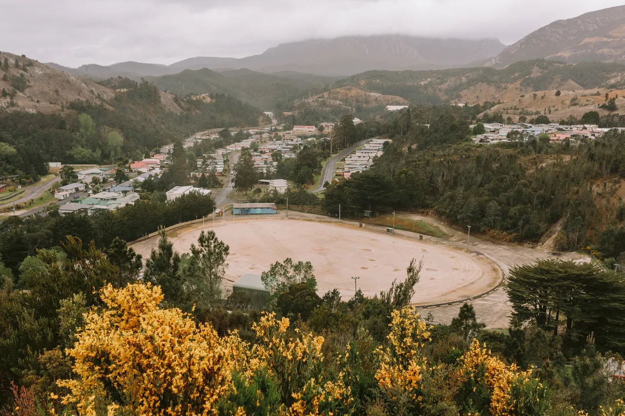 View of Queenstown Football Oval