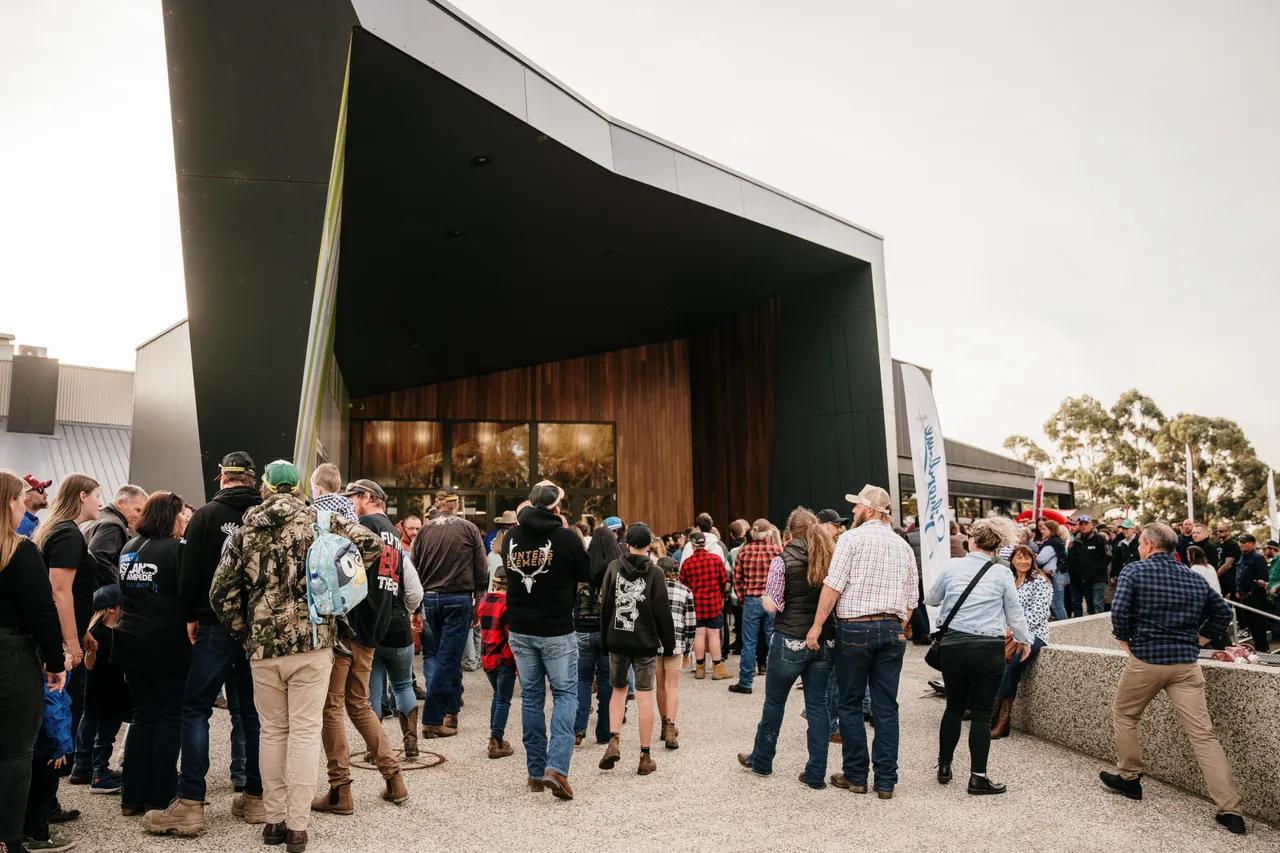 Crowd Outside the Silverdome