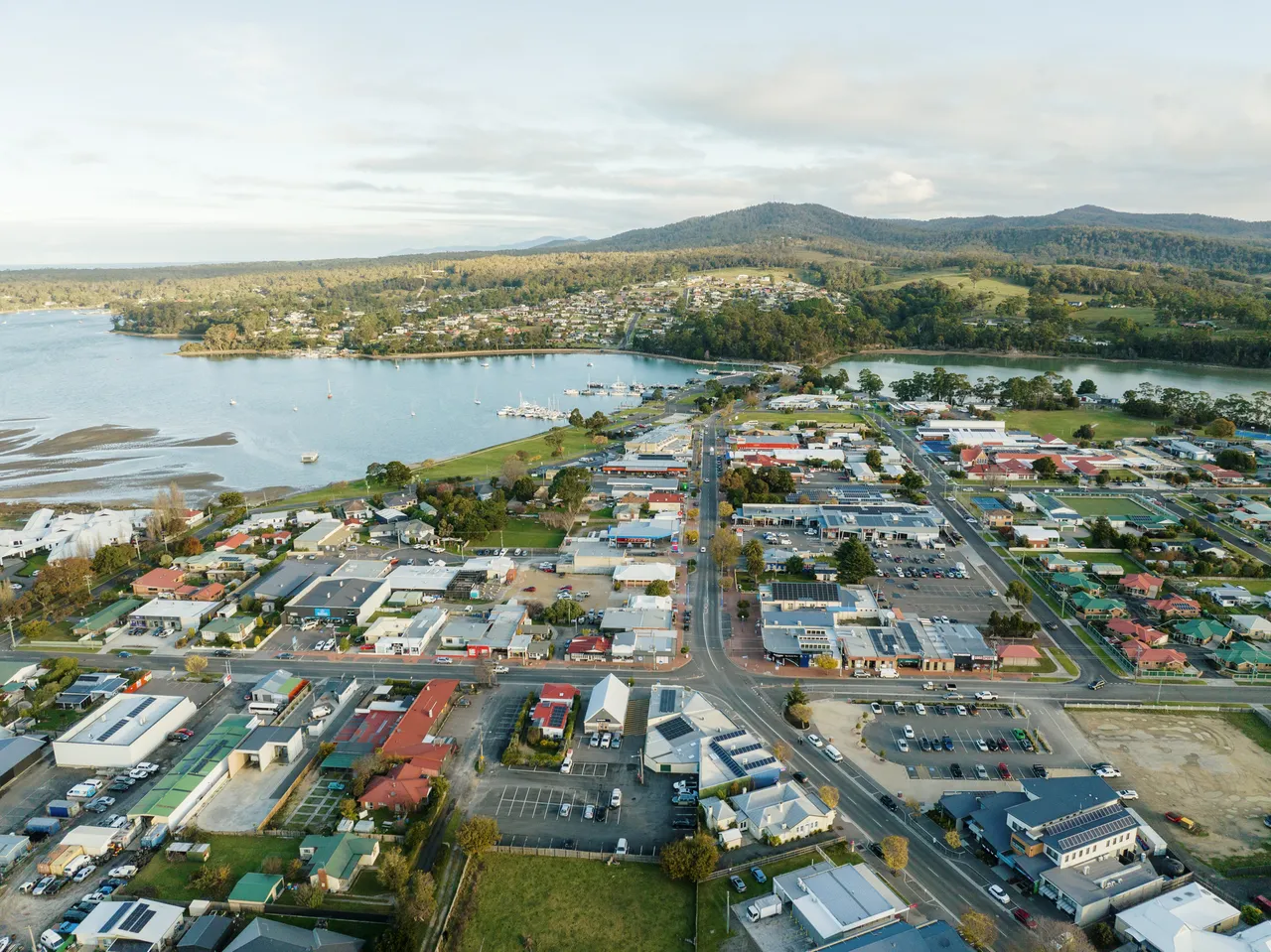 St Helens Aerial View