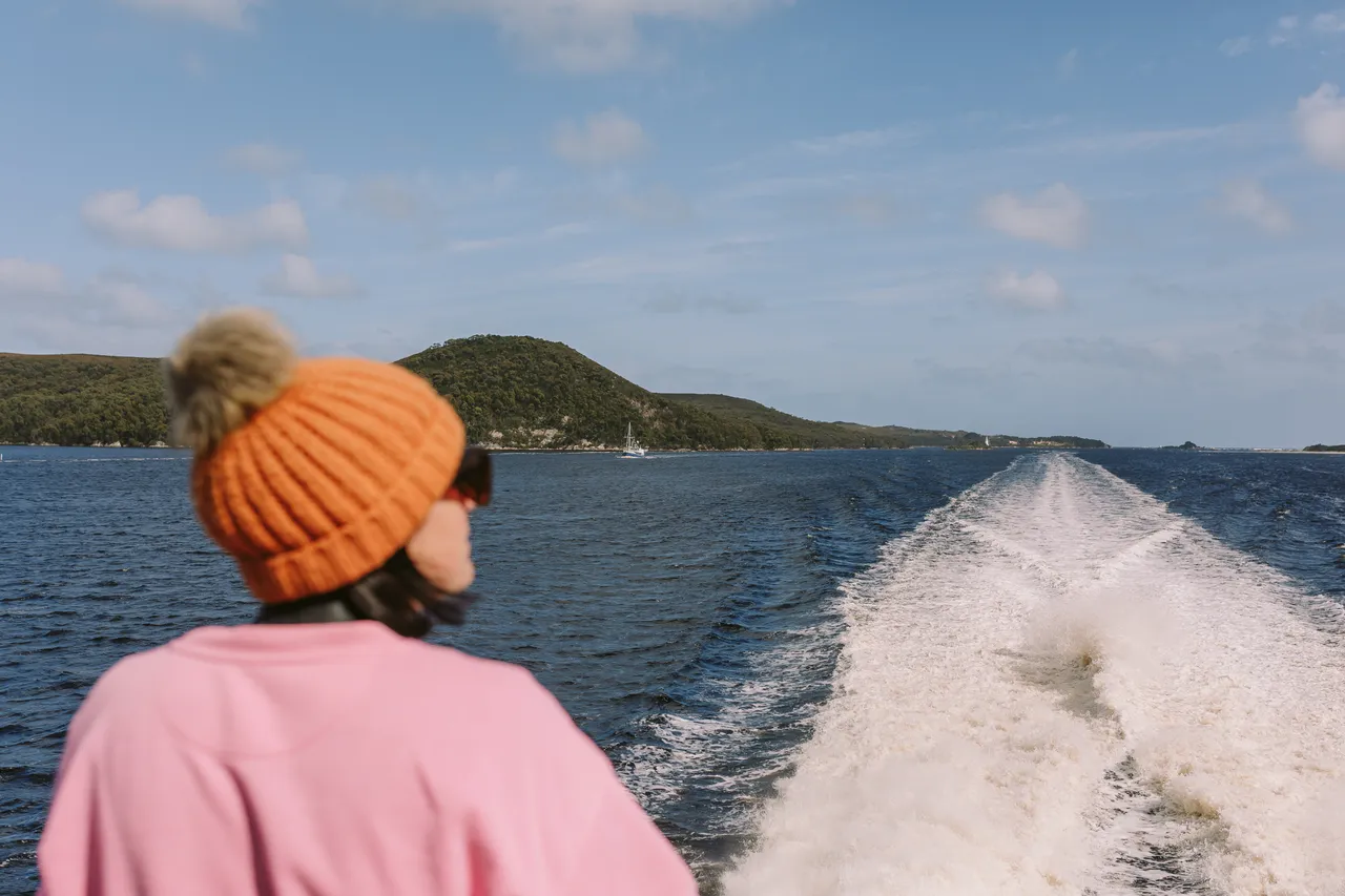 Boat Deck View of Macquarie Harbour