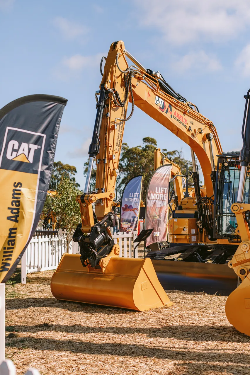 Construction Equipment on Display
