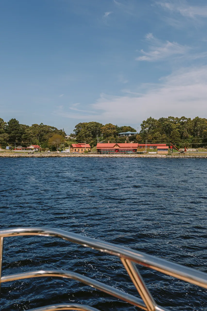 Boat View of Regatta Point Station