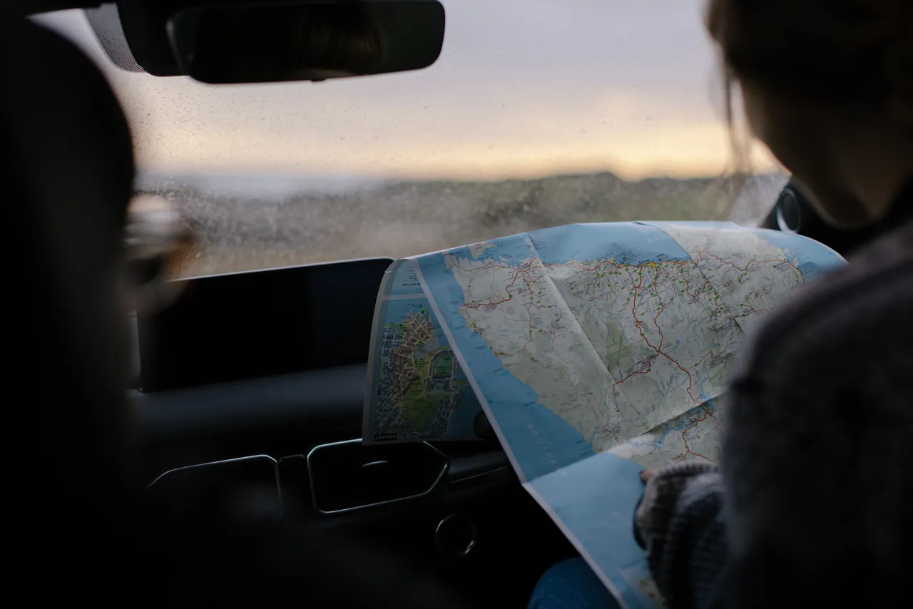 Looking at Tasmanian Map