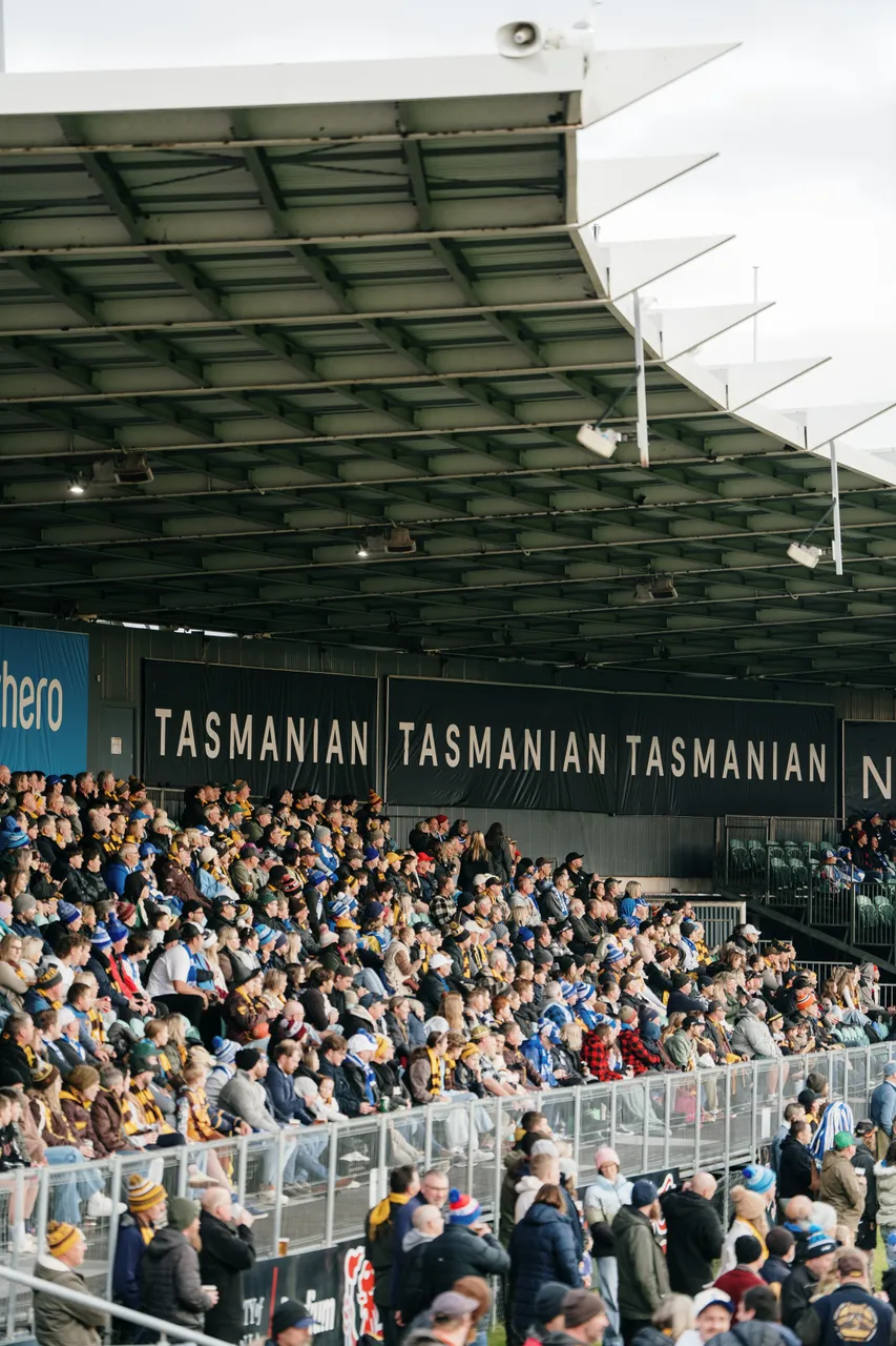 Tasmanian Signage at UTAS Stadium