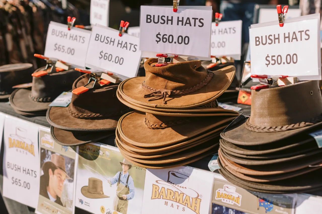 Hats on Display