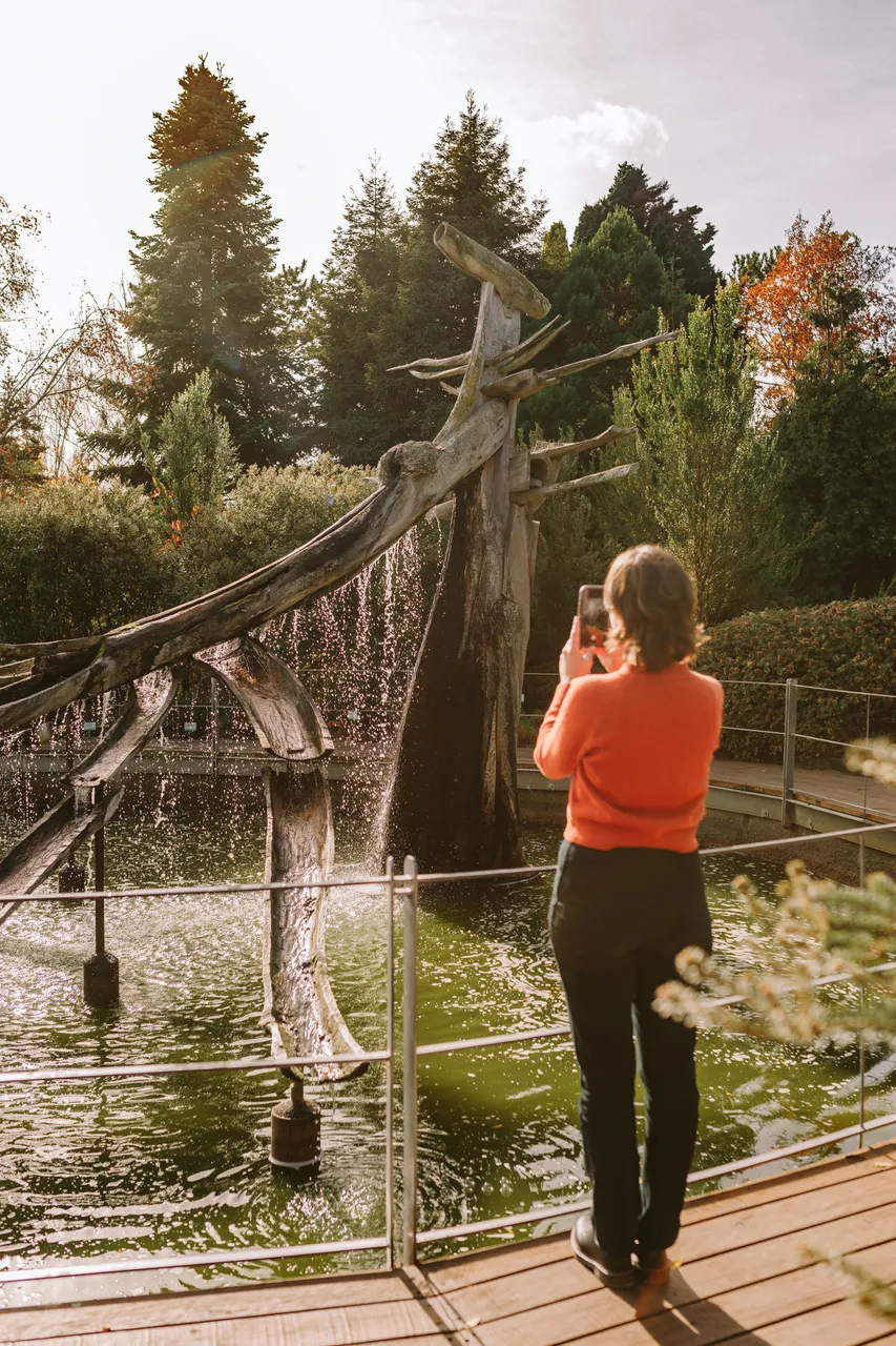 French Explorers Sculpture at the Royal Tasmanian Botanical Gardens