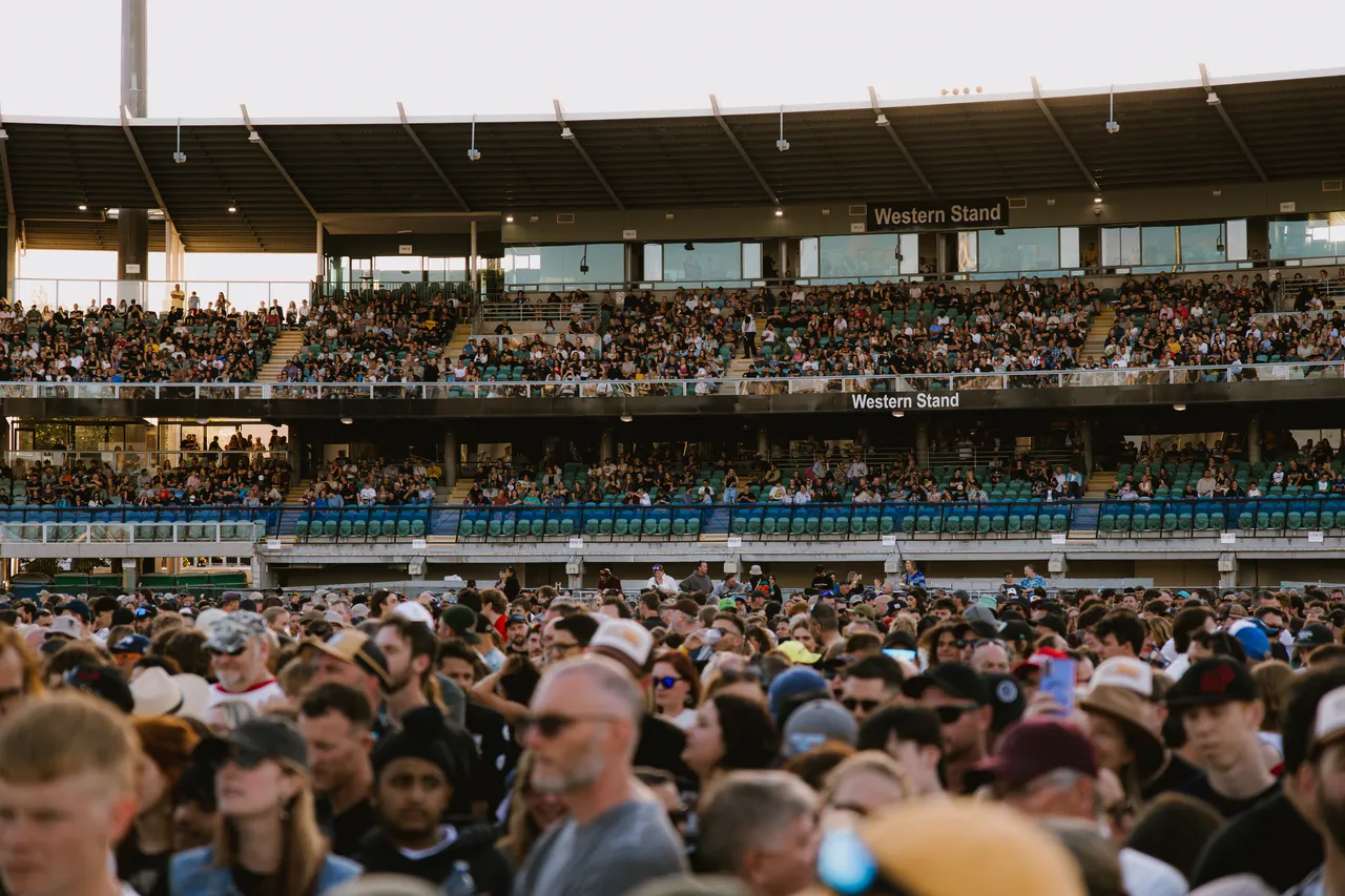 Western Stand at UTAS Stadium