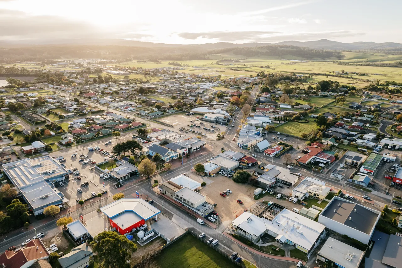 St Helens Aerial View