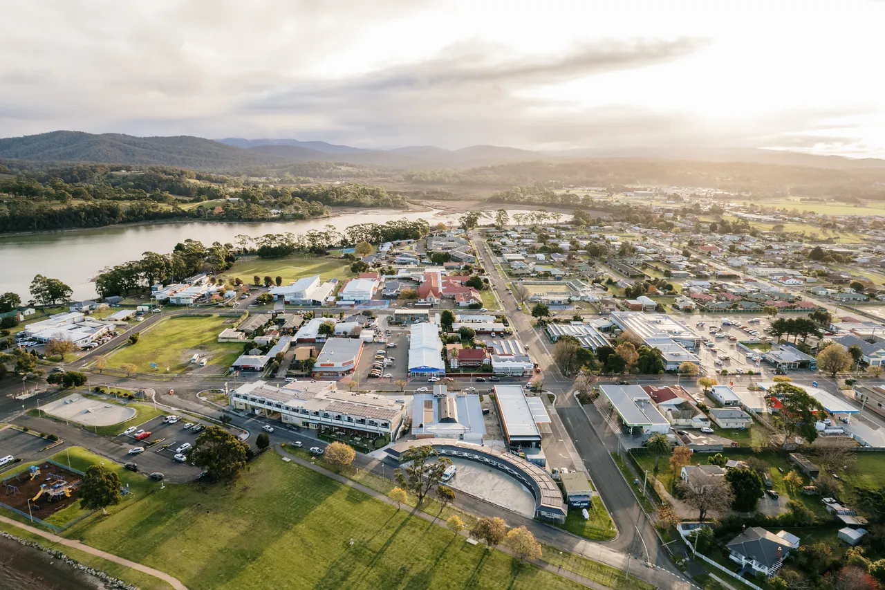 St Helens Aerial View