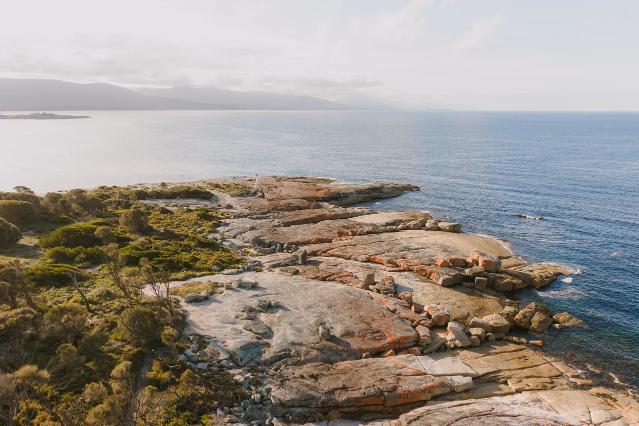 Peggy's Point Bicheno Aerial