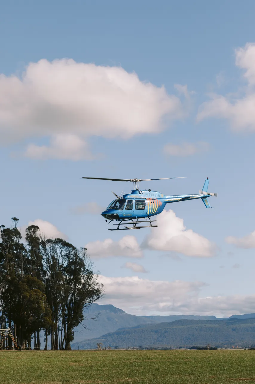 Helicopter at Agfest
