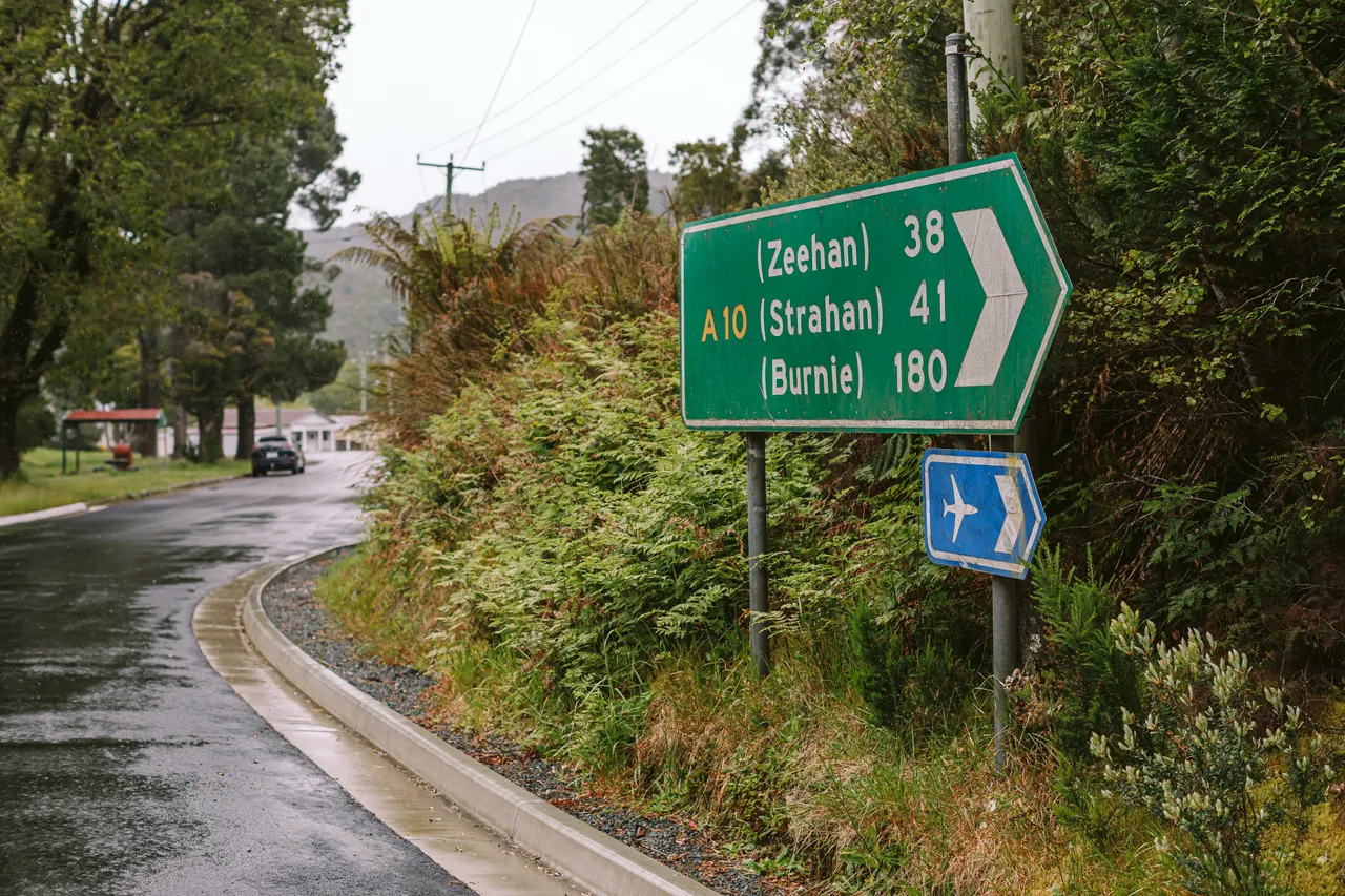 West Coast Road Signage