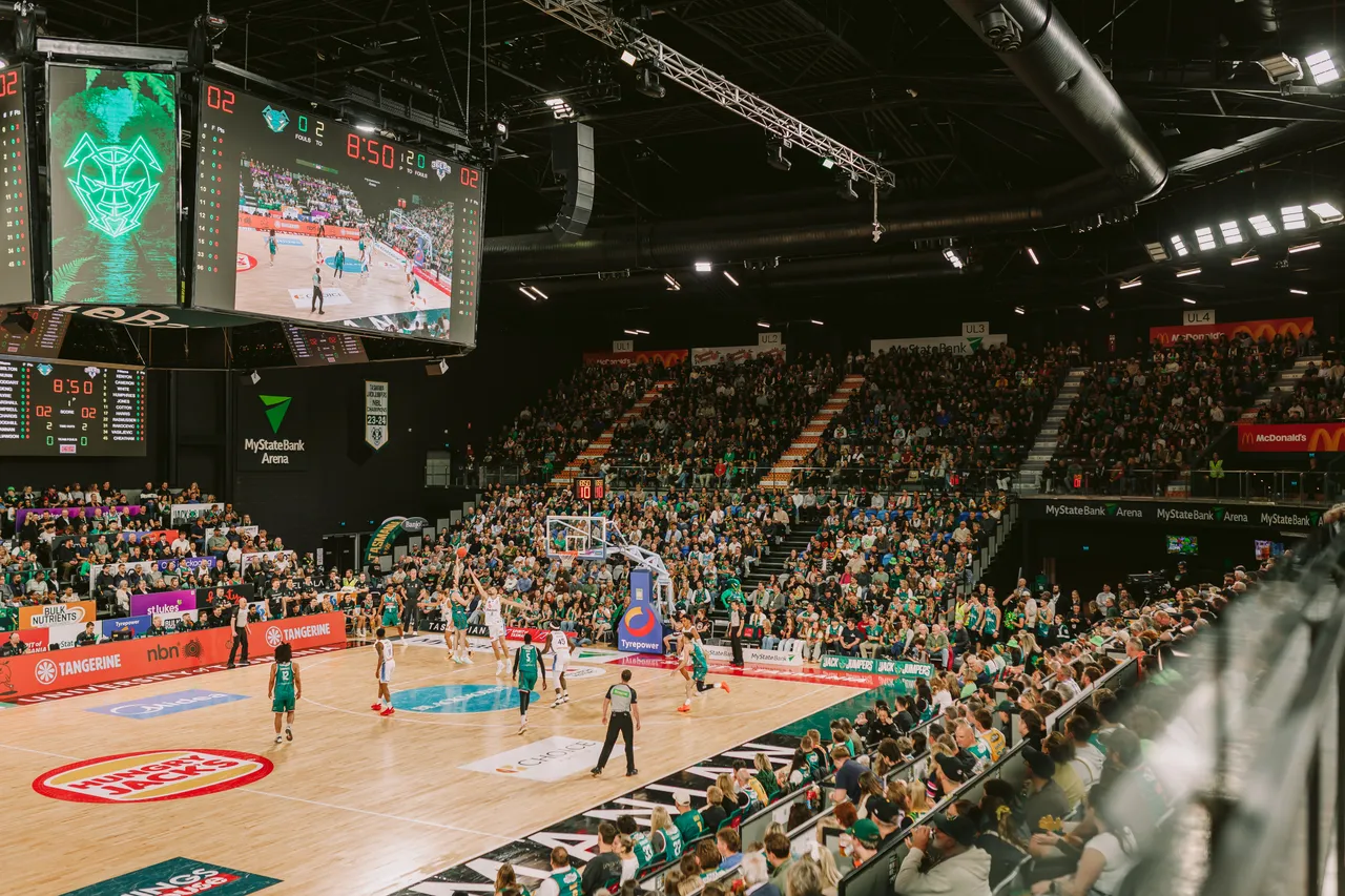 Tasmania JackJumpers Game at MyState Bank Arena