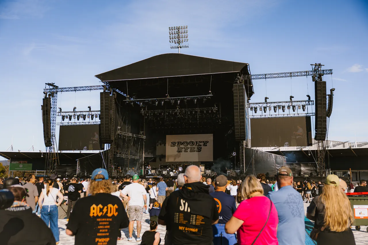 Concert Stage at UTAS Stadium