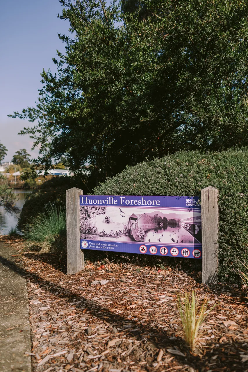 Huonville Foreshore Signage