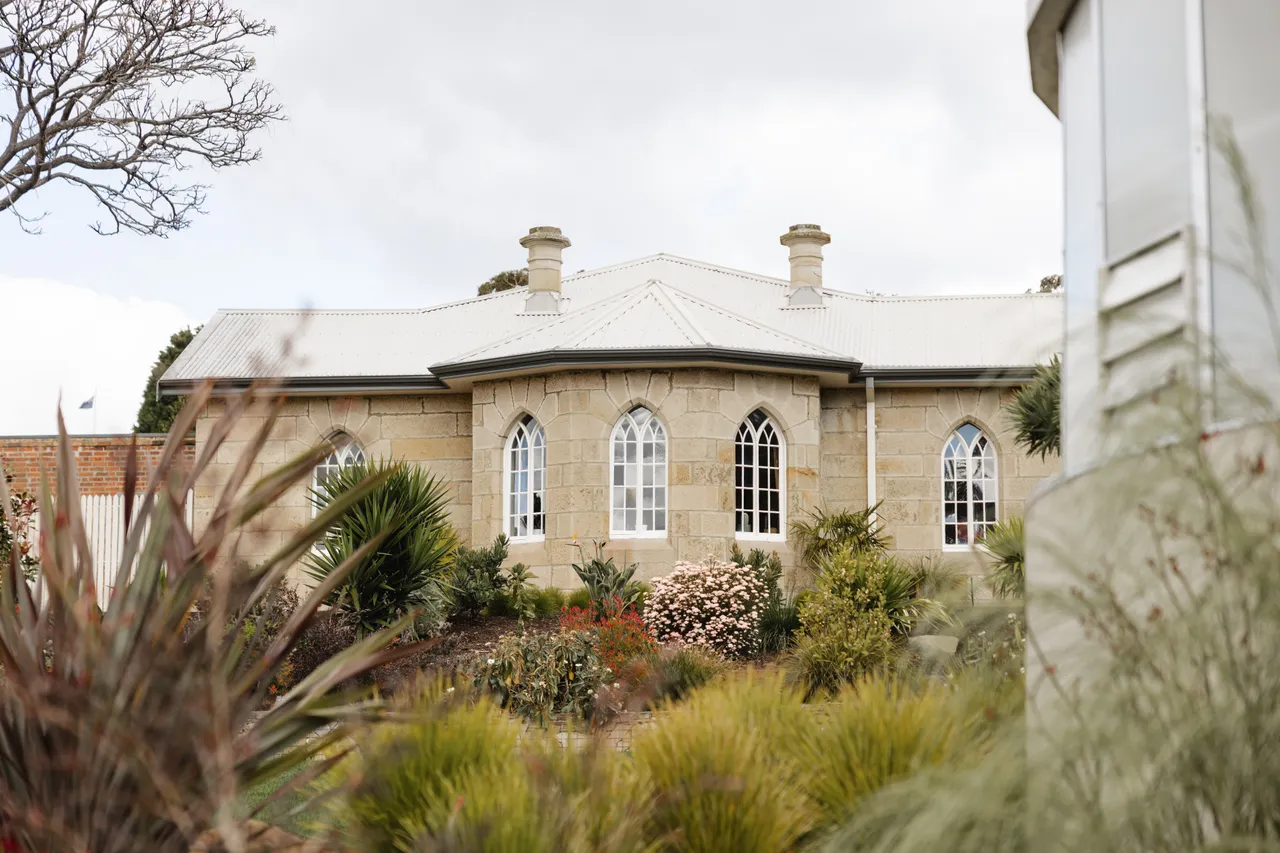 Superintendent’s Cottage at the Royal Tasmanian Botanical Gardens