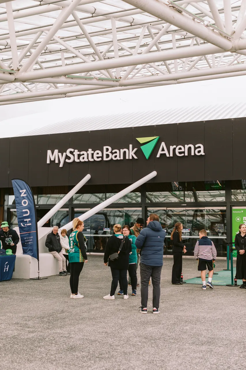 MyState Bank Arena Entrance