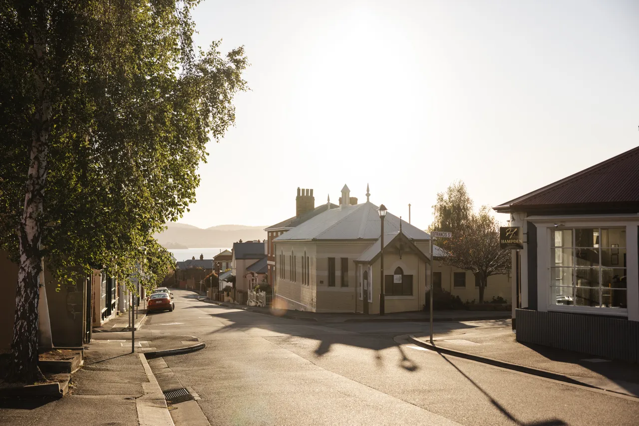 Battery Point in Spring