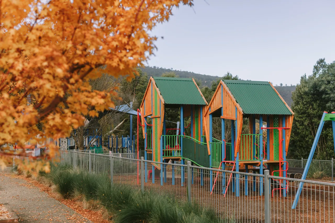 Playground in Autumn