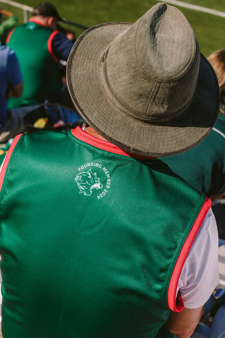 Spectator at Tasmania Devils Game