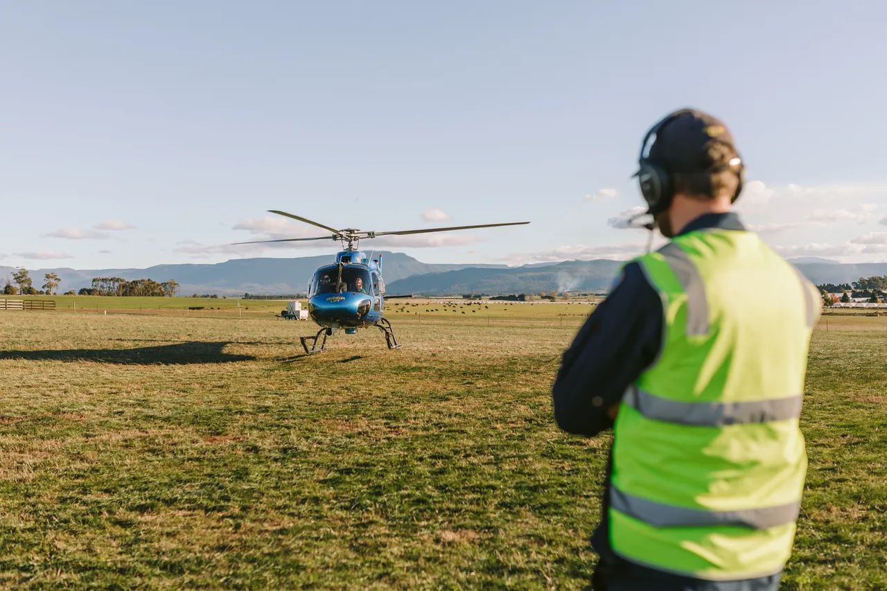 Helicopter at Agfest