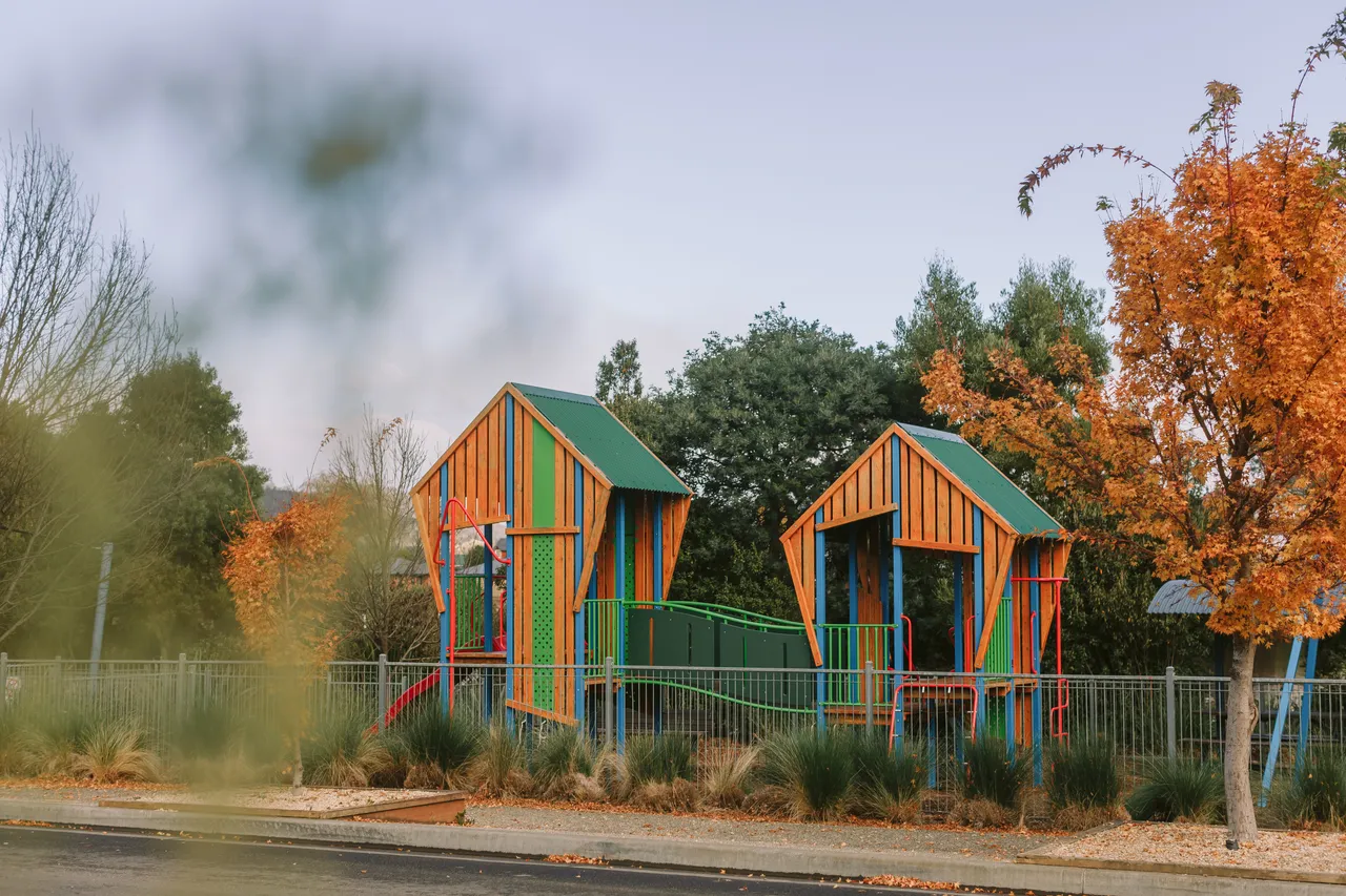 Playground in Autumn