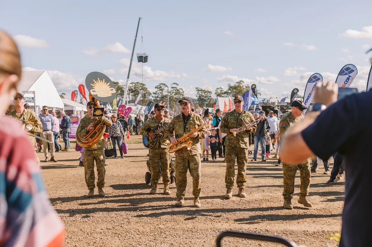 Army Band at Agfest