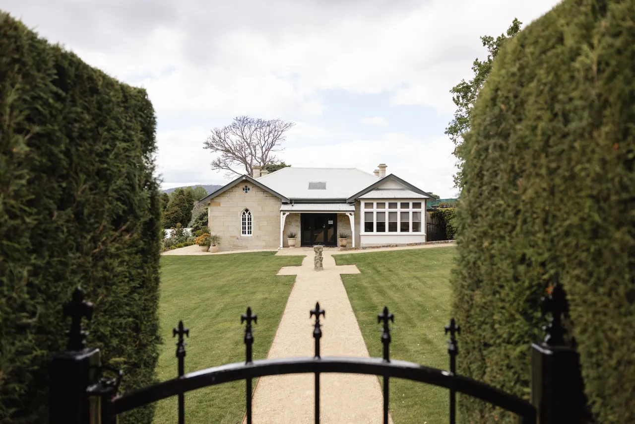 Superintendent’s Cottage at the Royal Tasmanian Botanical Gardens
