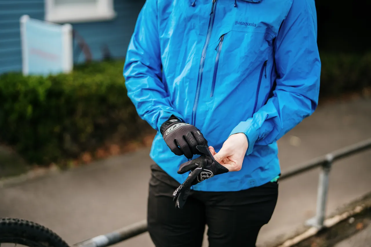 Putting on Gloves