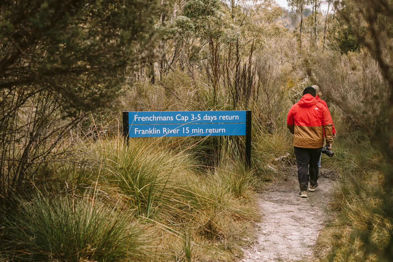 Frenchmans Cap Walking Trail Signage
