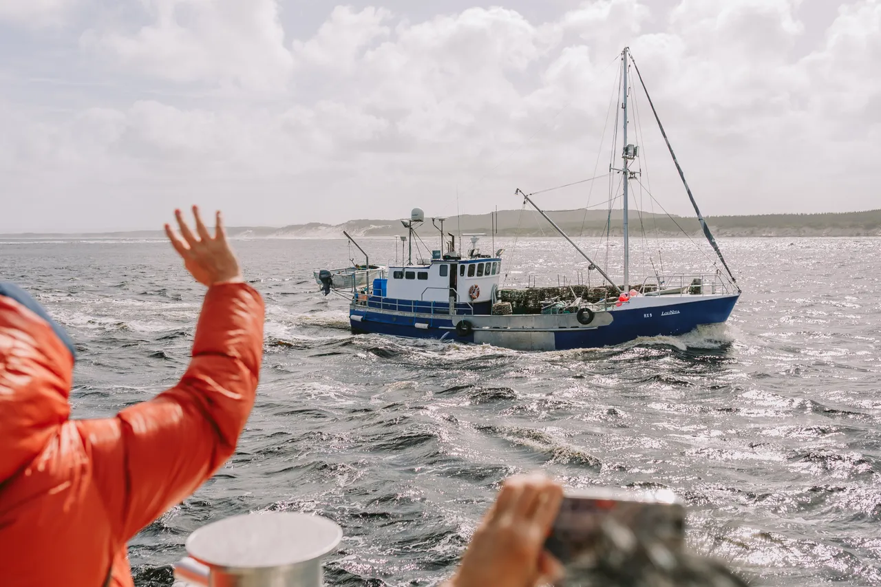 Fishing Boat in Macquarie Harbour