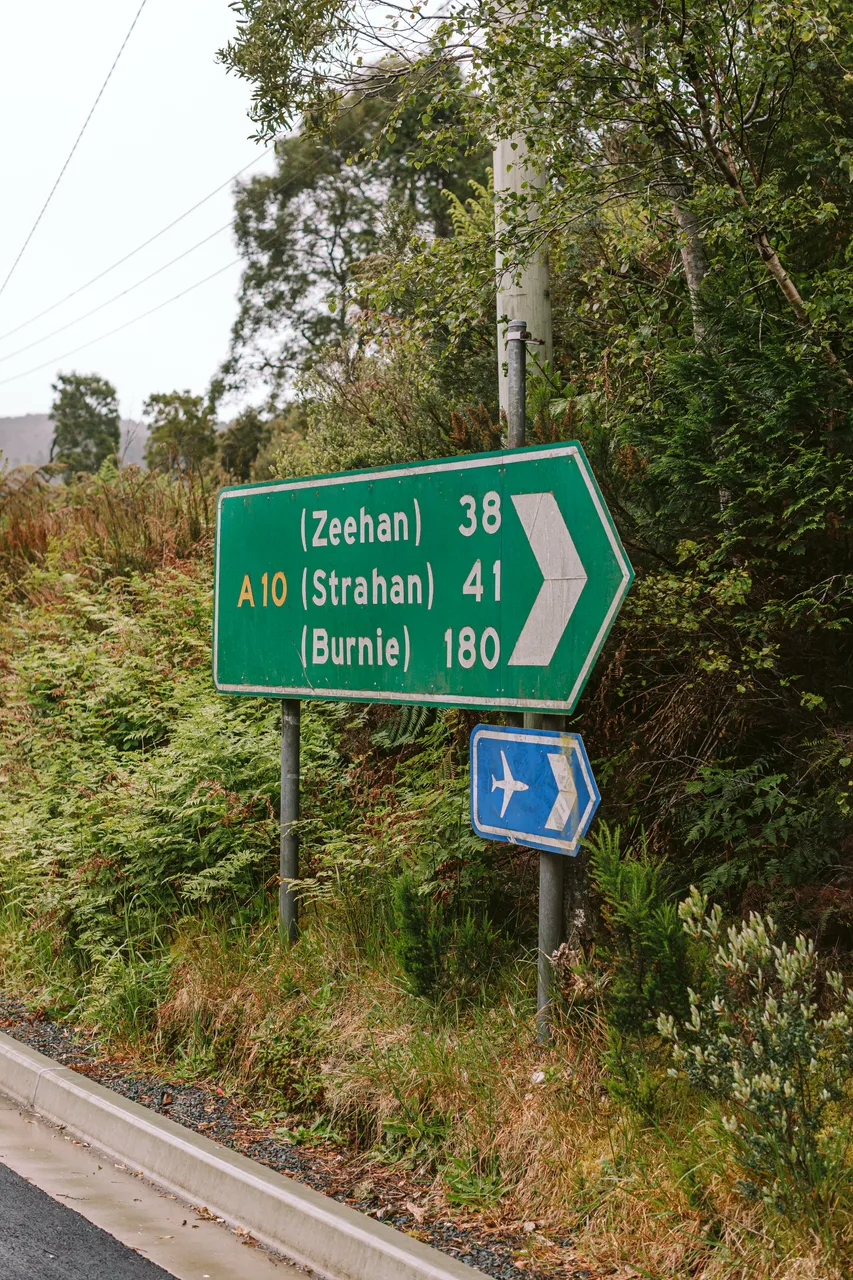 West Coast Road Signage