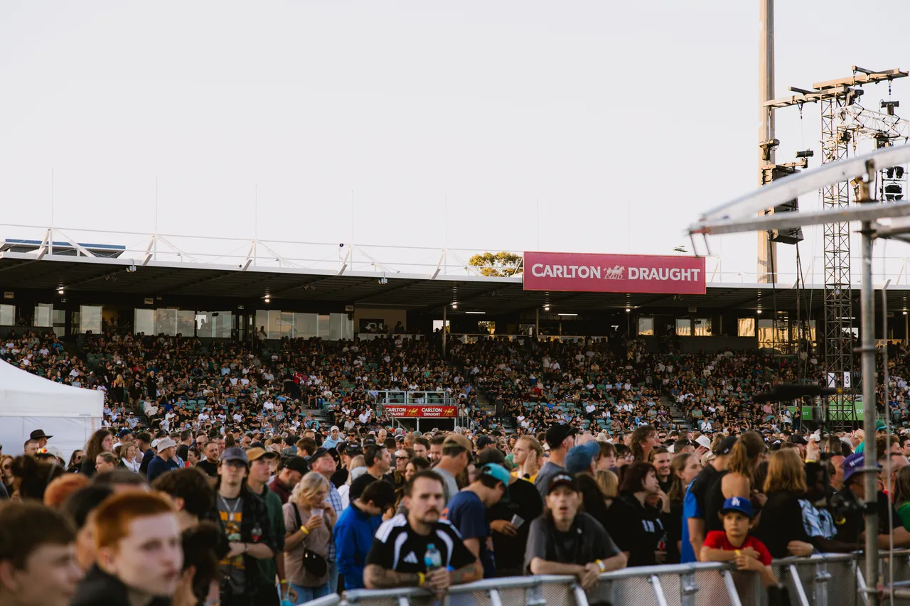 Crowd Gathering in UTAS Stadium