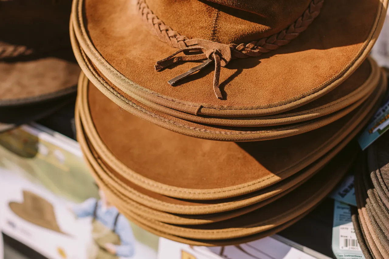 Hats on Display