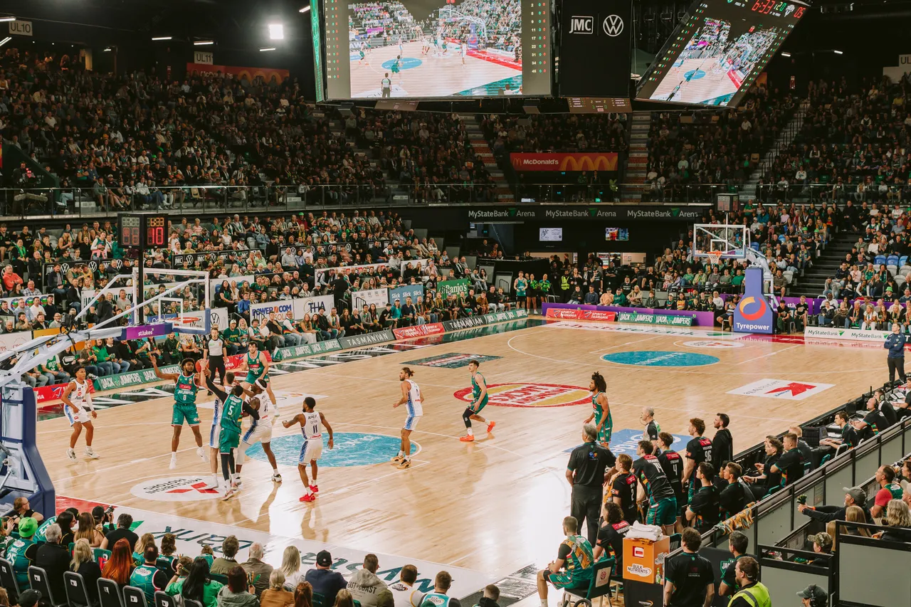 Tasmania JackJumpers Game at MyState Bank Arena
