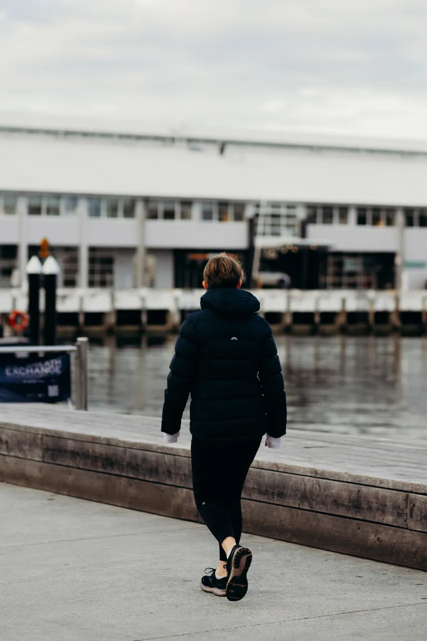 Walking Along the Hobart Waterfront