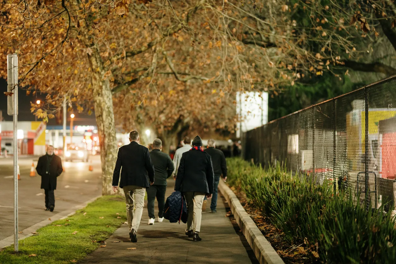 Spectators Leaving UTAS Stadium