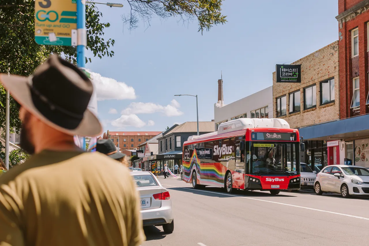 Tas Pride Parade SkyBus