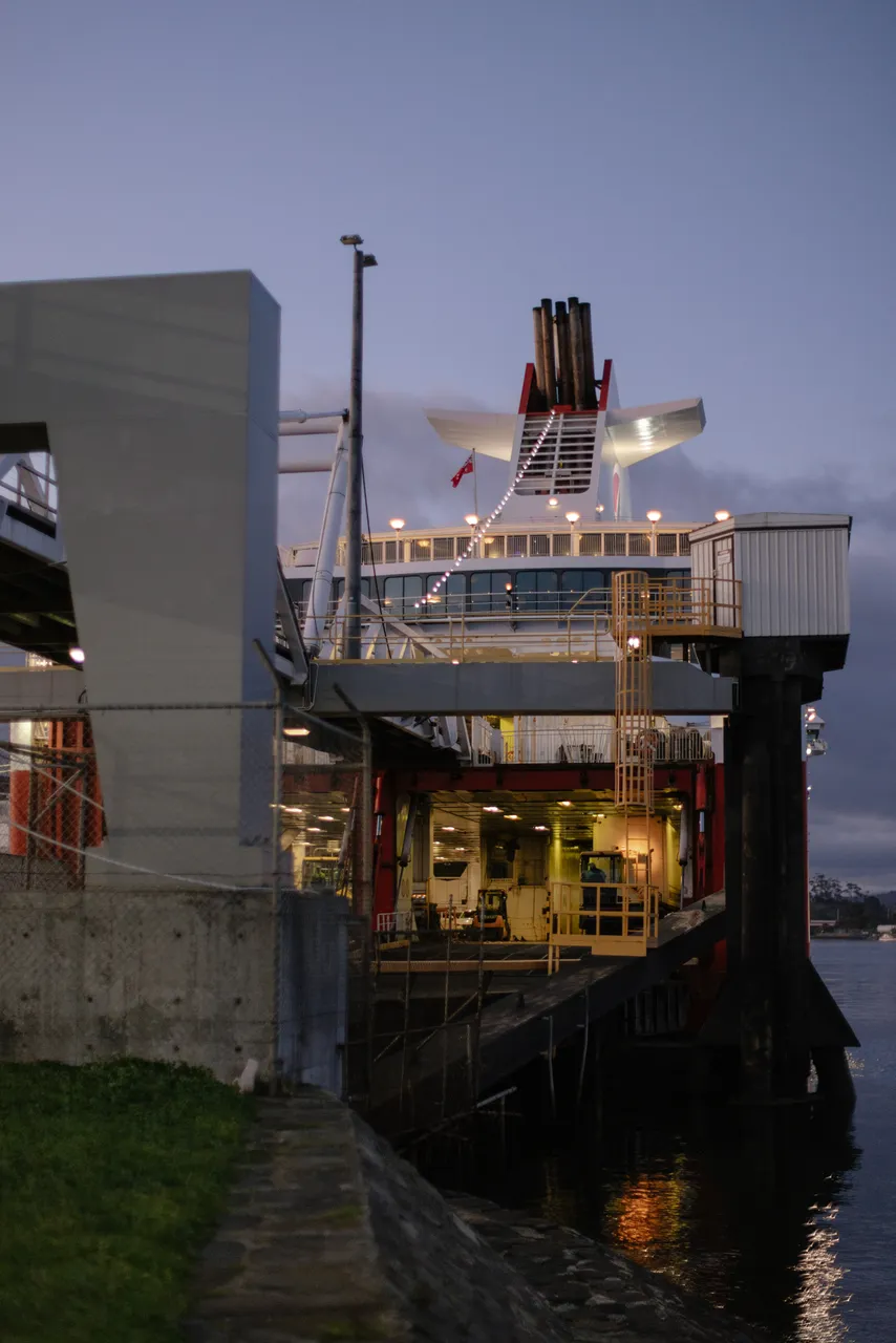 Spirit of Tasmania Docked at Devonport