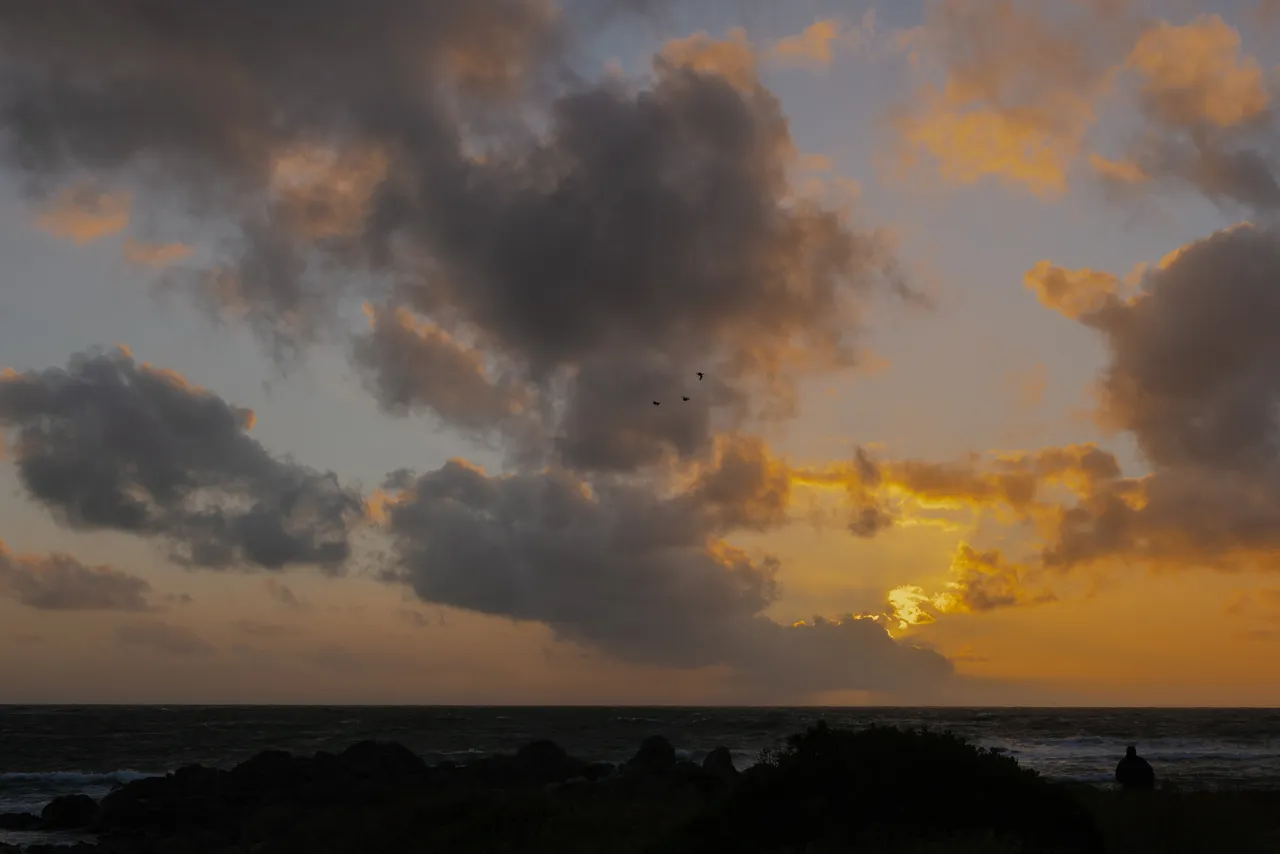 Little Porky Beach at Sunset