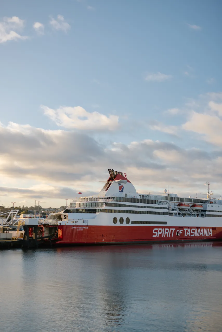 Spirit of Tasmania at Sunrise