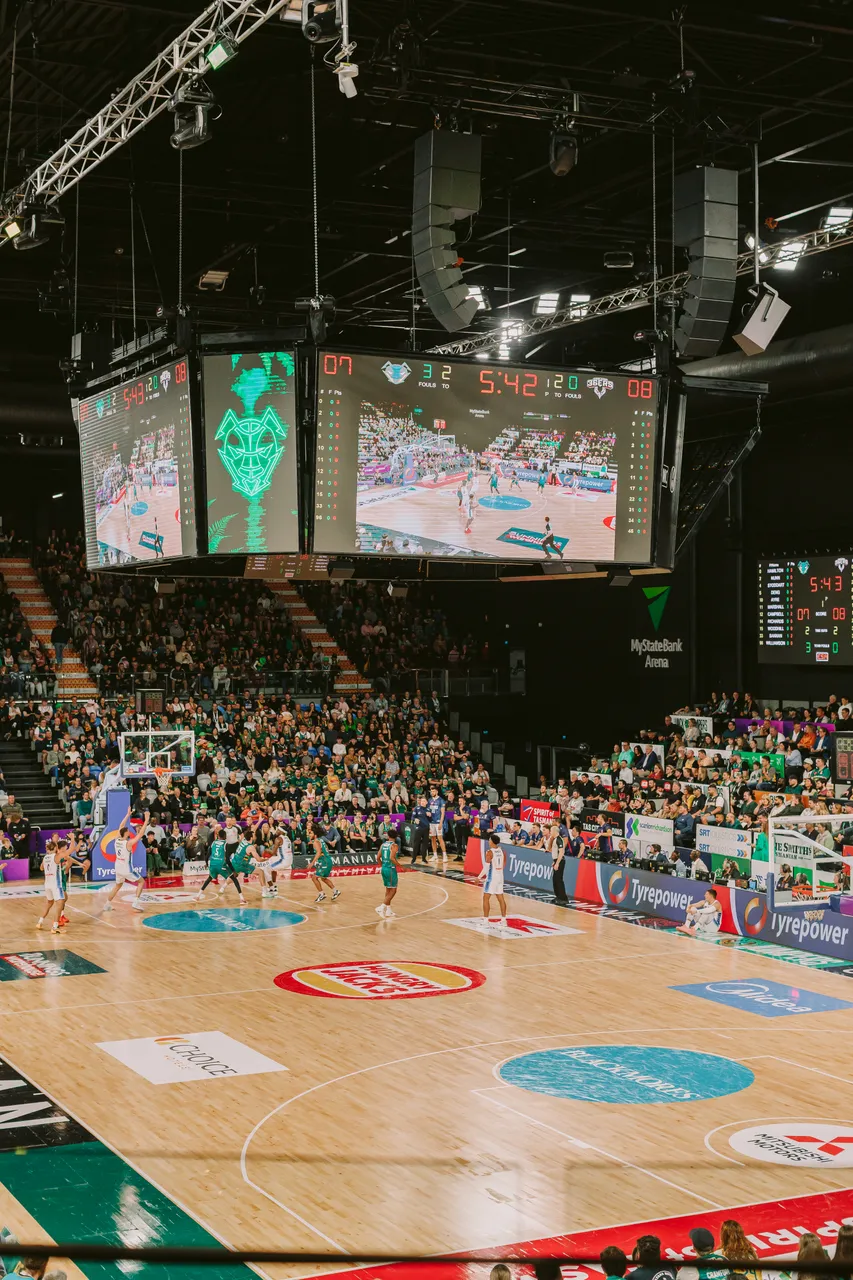 Tasmania JackJumpers Game at MyState Bank Arena