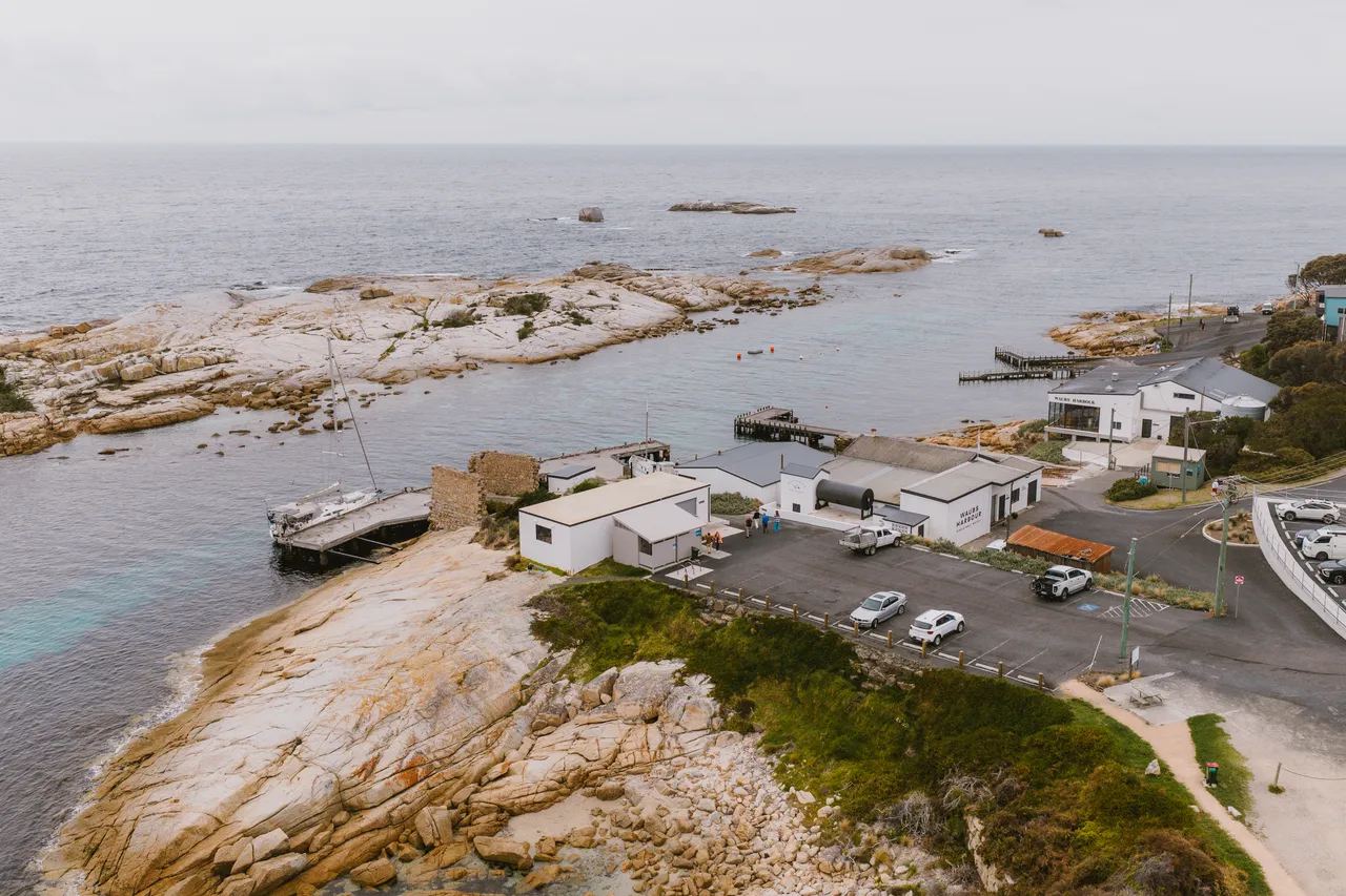 Waubs Harbour Aerial