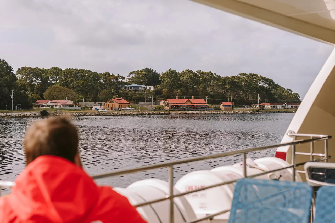 Boat View of Regatta Point Station