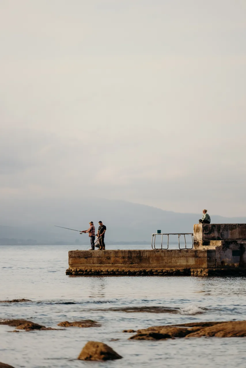 Fishing in Bicheno