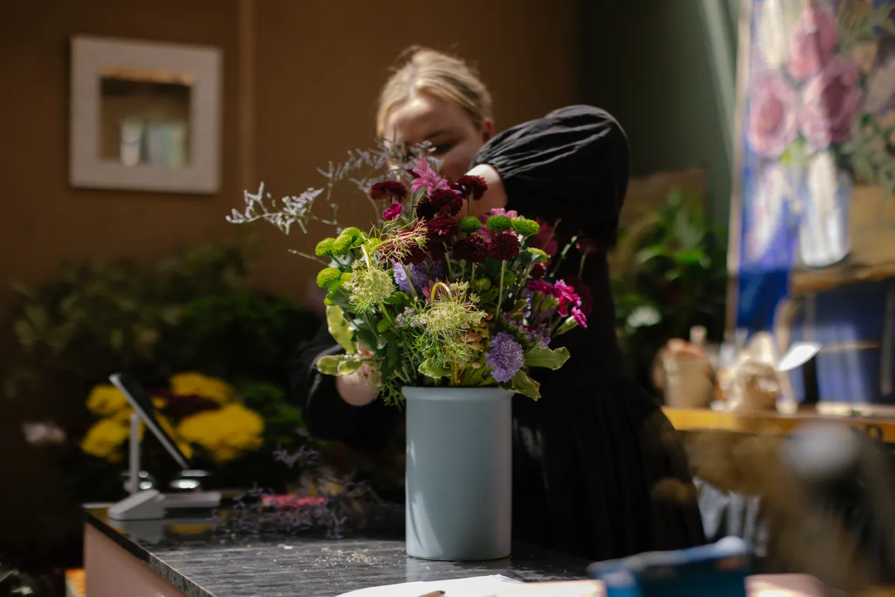 Flower Arrangement at The Nursery and Florist King Island